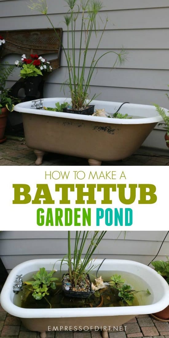 DIY Bathroom Items Ideas in the Garden 2