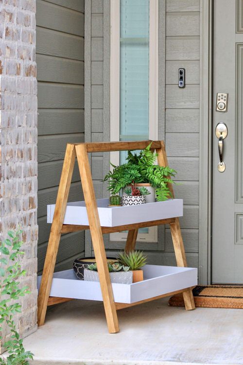 DIY Plant Stand Ideas 50