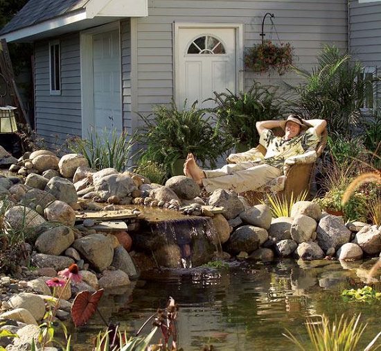 DIY Water Pond Idea