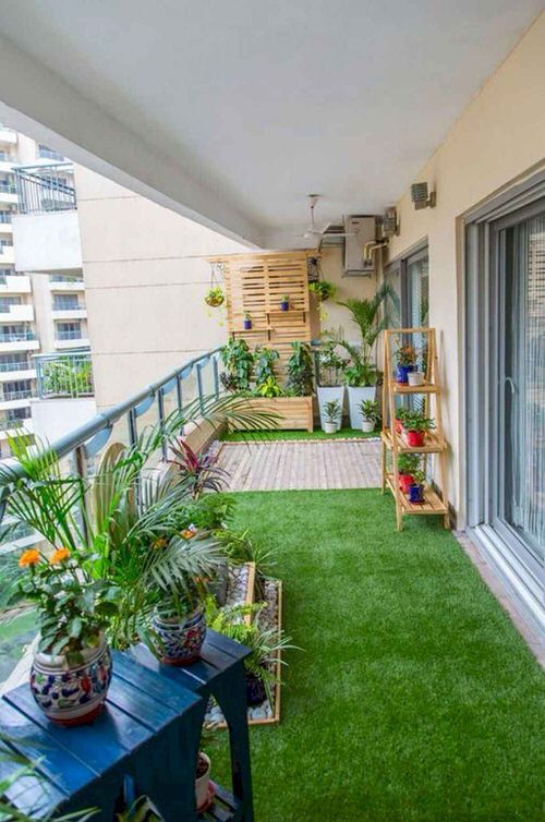 Cozy Apartment Balcony Garden Ideas