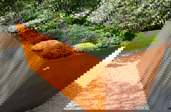 Corten Steel Raised Bed