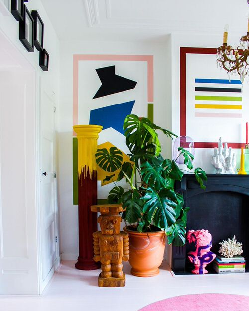 Colorful Indoor Space Ideas with Plants 4