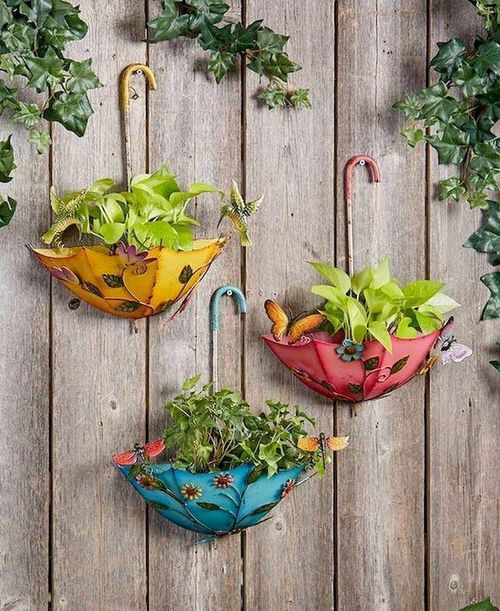 Rainbow Vertical Garden Ideas 7
