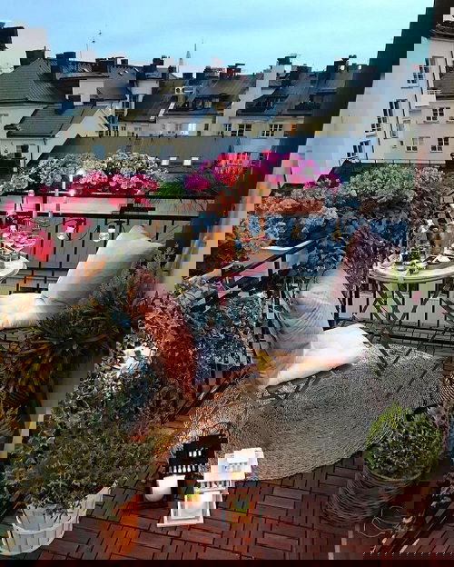 Scandinavian Balcony Garden Designs 8