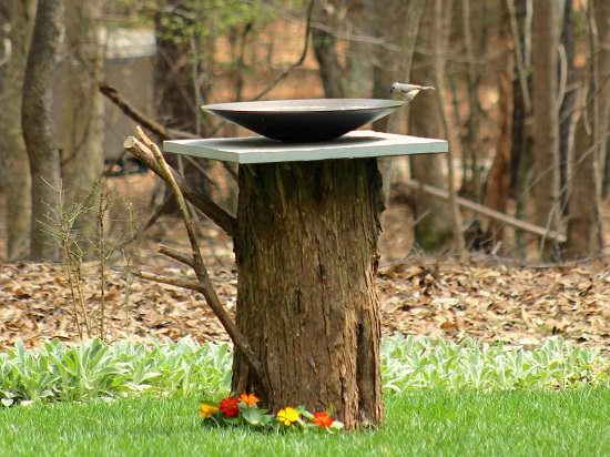 Diy bird bath ideas