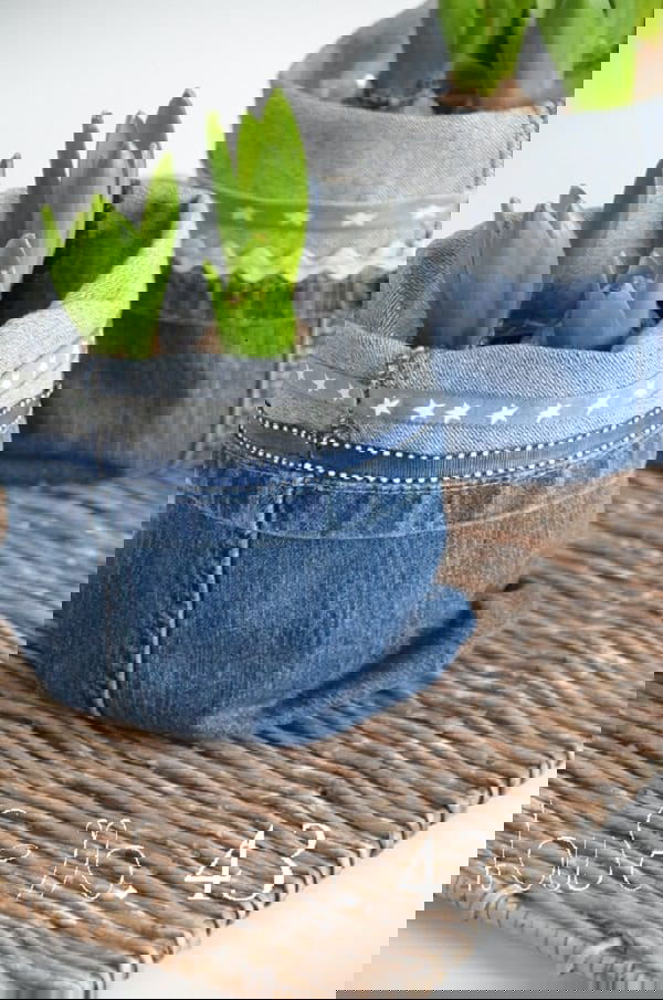 Jeans Uses in the garden