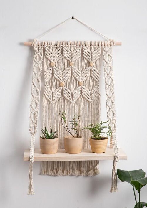 Wall Planter Macramé Ideas 7