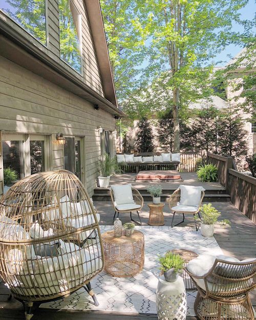 Porch Decor Idea with Plants 10