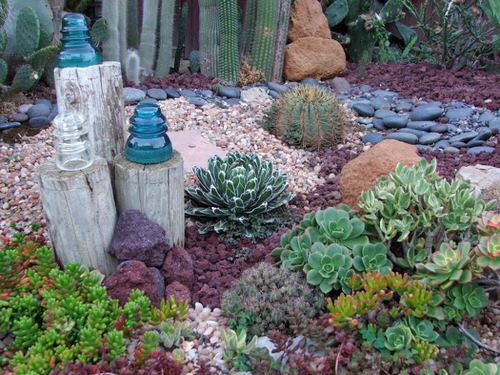 Outdoor Succulent Decoration Pictures 15