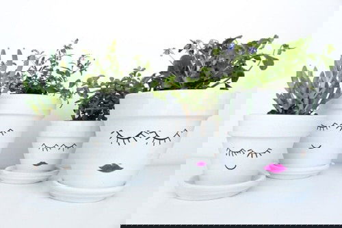 DIY Houseplant Pots Ideas and Makeover 4